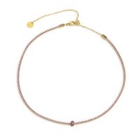 Collana Marlù Donna Sparkles in Acciaio Zirconia 31CN0002G-LF - 31CN0002G-LF